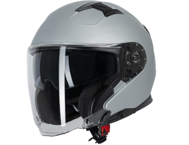 Jethelm "Stinger Jet" - SPEC-X - silber-matt